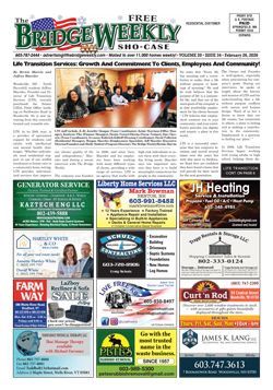 The Bridge Weekly sho-case ad page