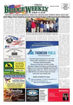 The Bridge Weekly sho-case ad page
