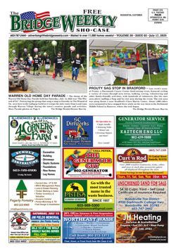 The Bridge Weekly sho-case ad page
