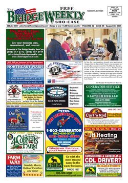 The Bridge Weekly sho-case ad page
