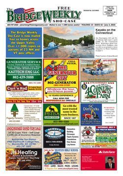 The Bridge Weekly sho-case ad page
