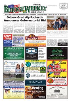 The Bridge Weekly sho-case ad page