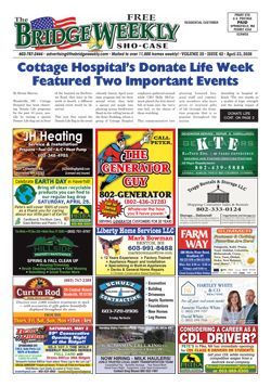 The Bridge Weekly sho-case ad page
