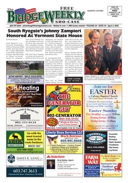 The Bridge Weekly sho-case ad page
