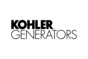 Kohler Generators logo in black text on a white background.