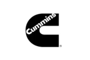 Cummins logo: Black 