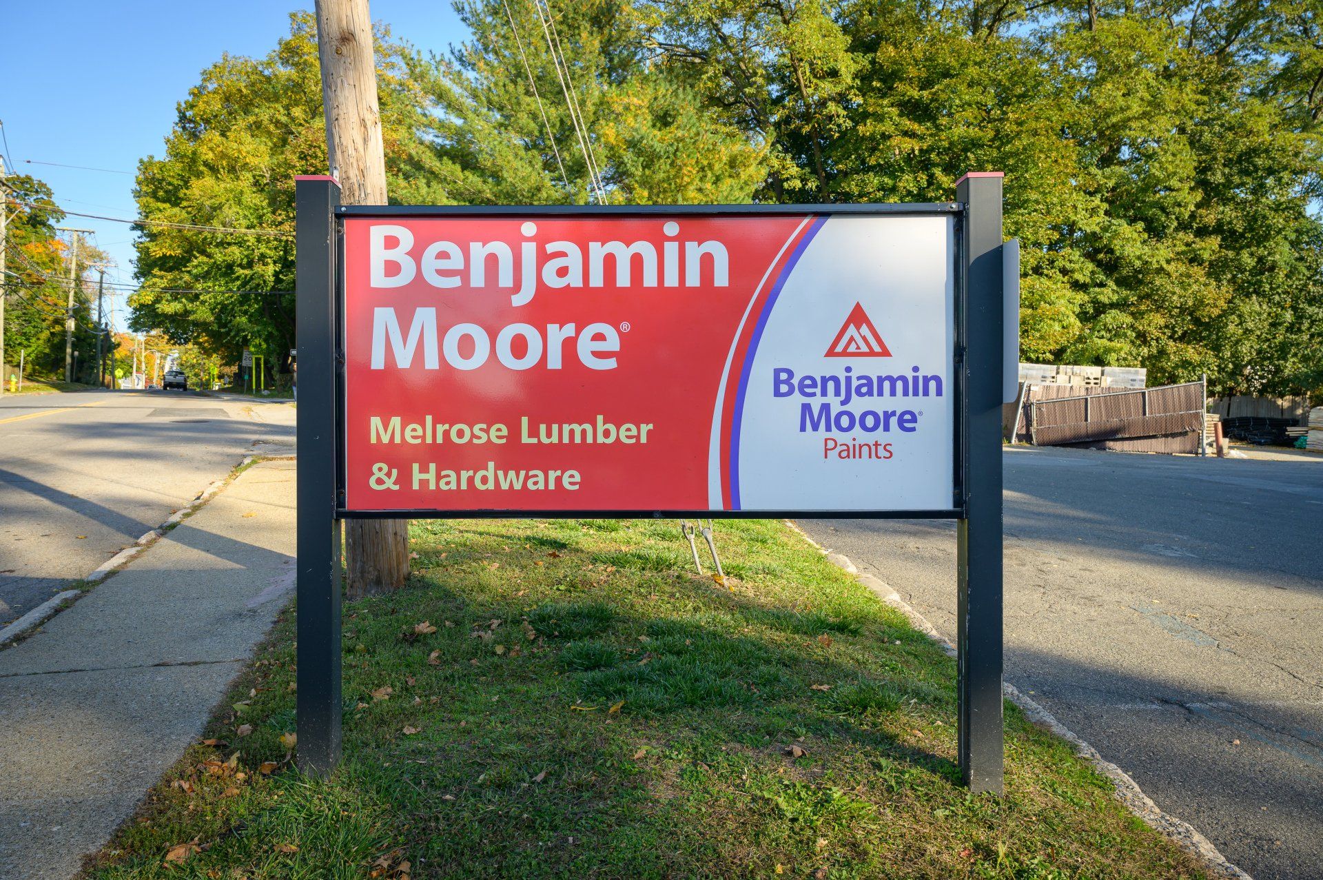 Benjamin Moore sign