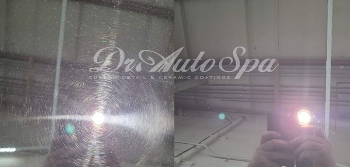 dr auto spa paint correction results side by side