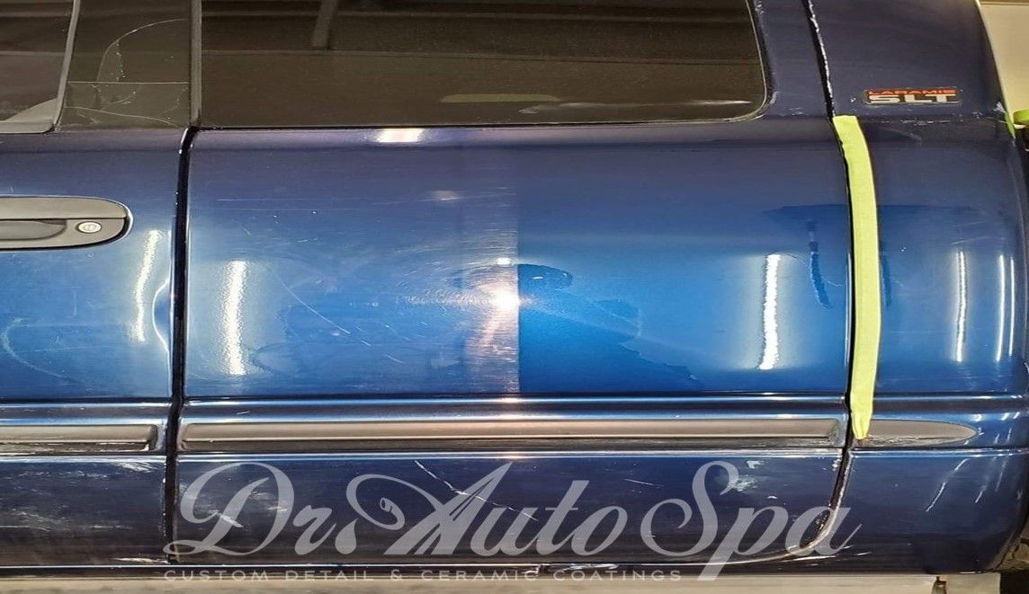 Dr Auto Spa swirl removal, scratch removal and paint correction options,
