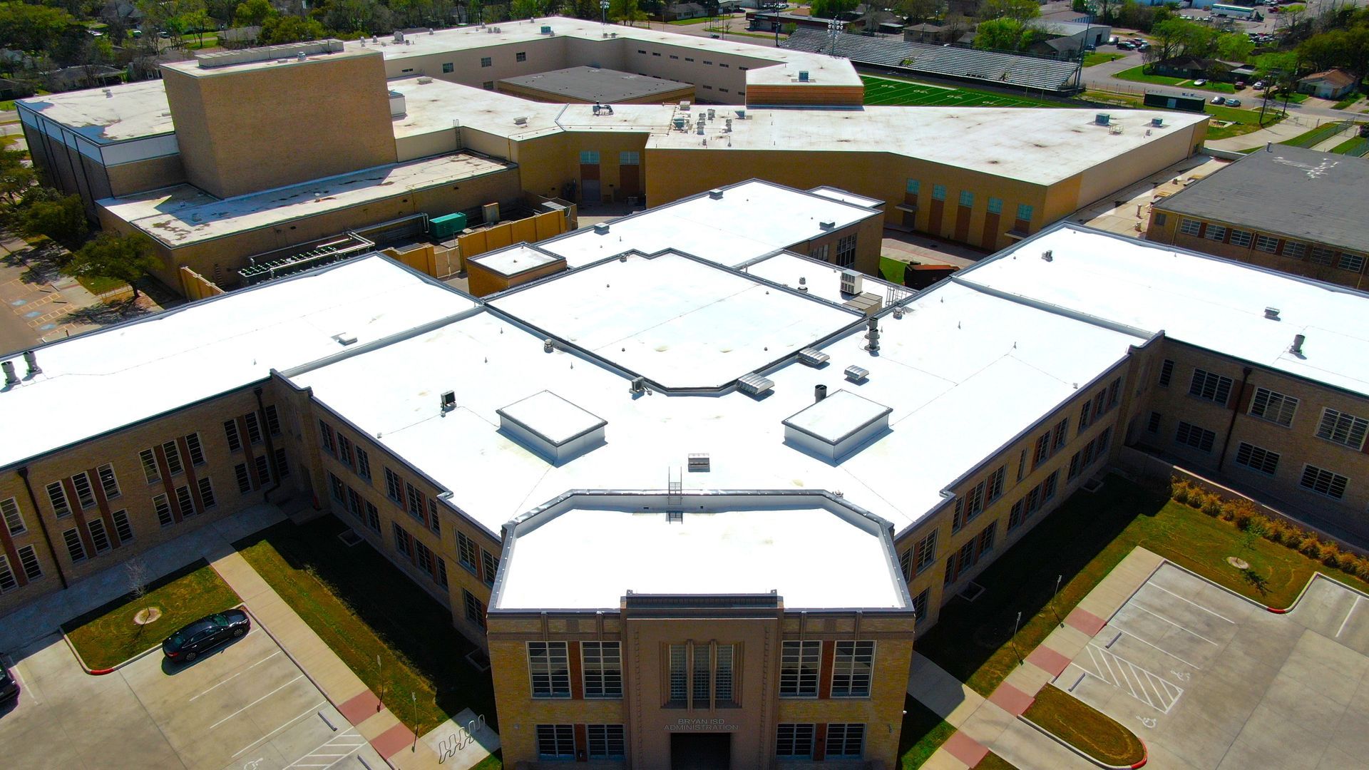 Bryan ISD Admin Bldg (Single-Ply Reroof)