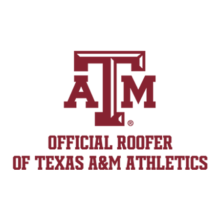 Official Roofer of Texas A&M Athletics Badge