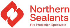 The logo for northern sealants fire protection specialists