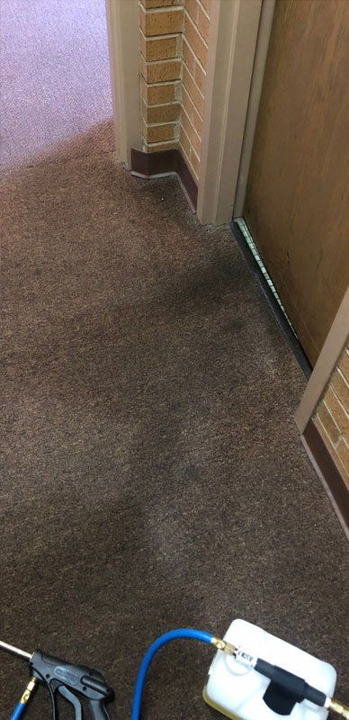 Carpet Outside The Door Before – North Little Rock, AR – Revive