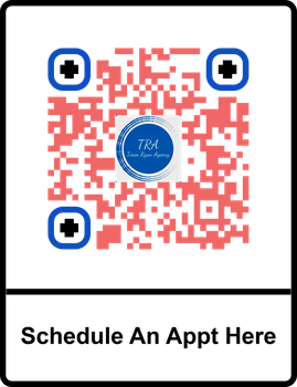 A qr code that says `` schedule an appt here ''