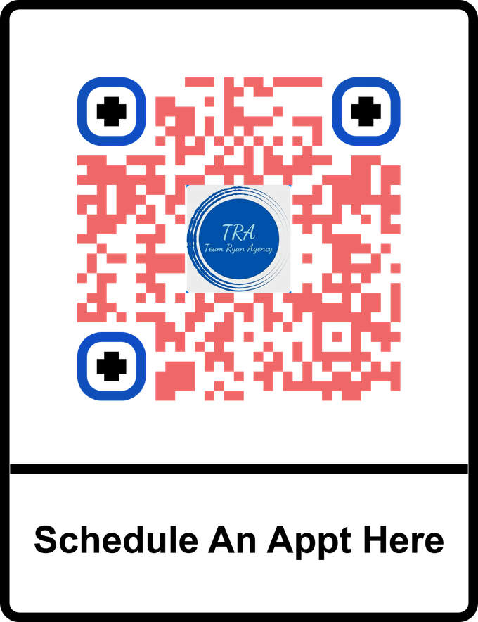 A qr code that says `` schedule an appt here ''