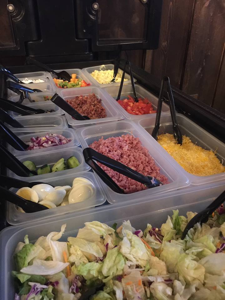 Variety of food items