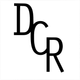 Stylized black letters &ldquo;DGR&rdquo; overlapping on a white background