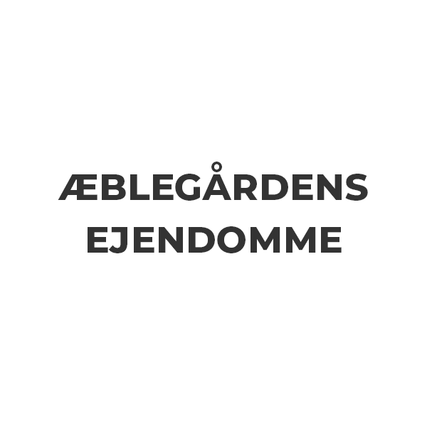 Logo for Æblegårdens Ejendomme.