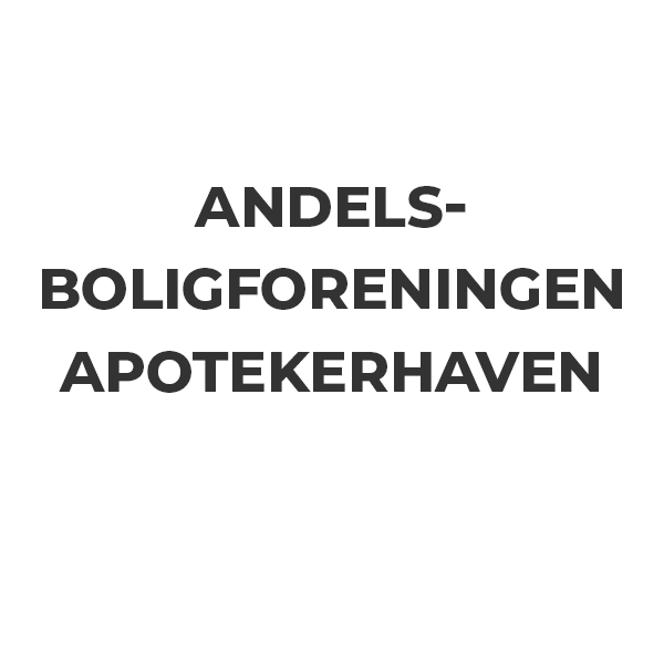 Boligforeningen Apotekerhavens logo.