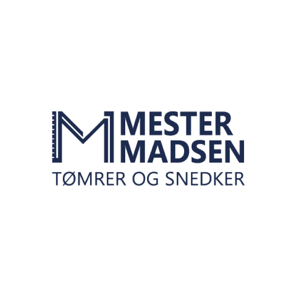 Logo for Mester Madsen.