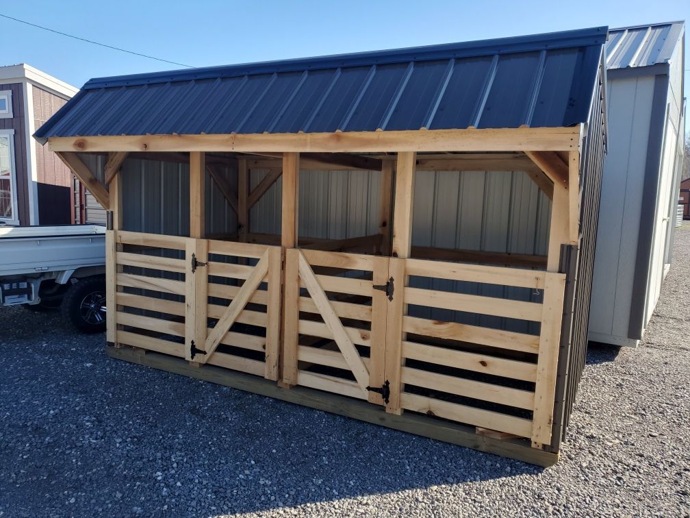 6x12 Loafing Shed