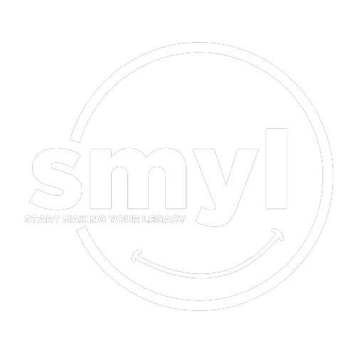 A blue realtor logo on a white background