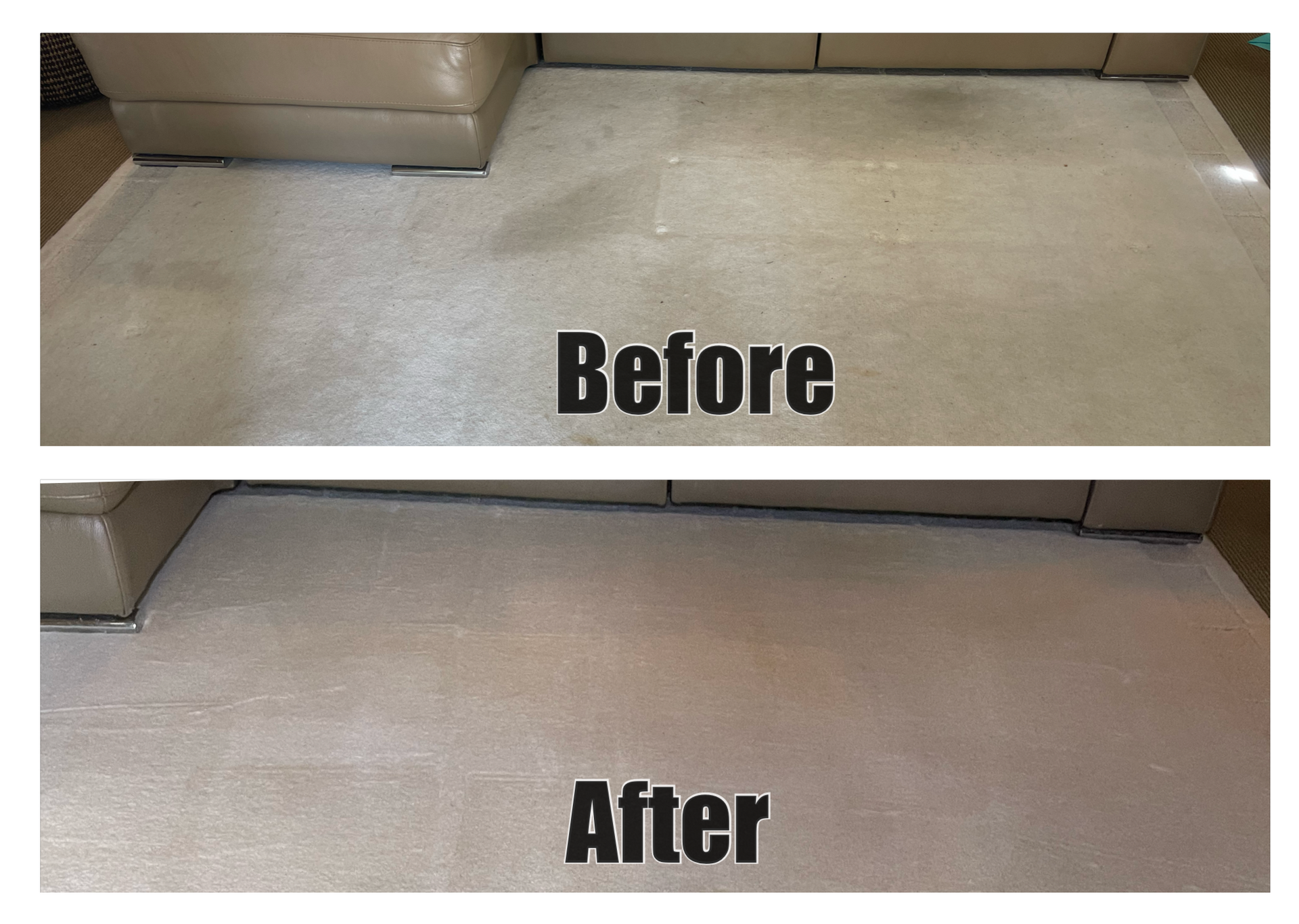 Before and After Rug Cleaning - Winter Park, FL - Top Notch