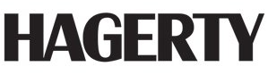 The Hagerty company logo in black, bold, sans-serif capital letters.