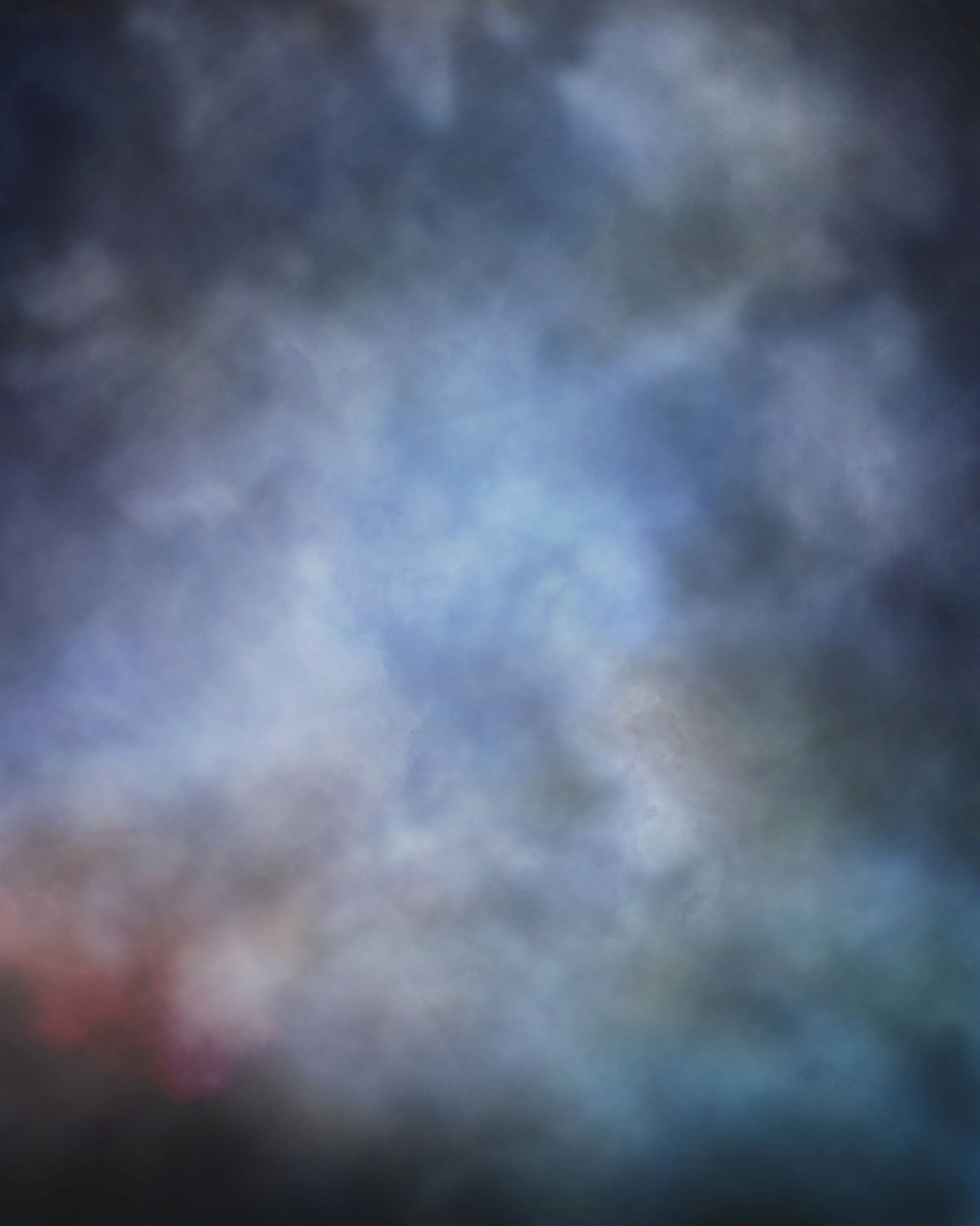 It looks like a painting of a cloudy sky.