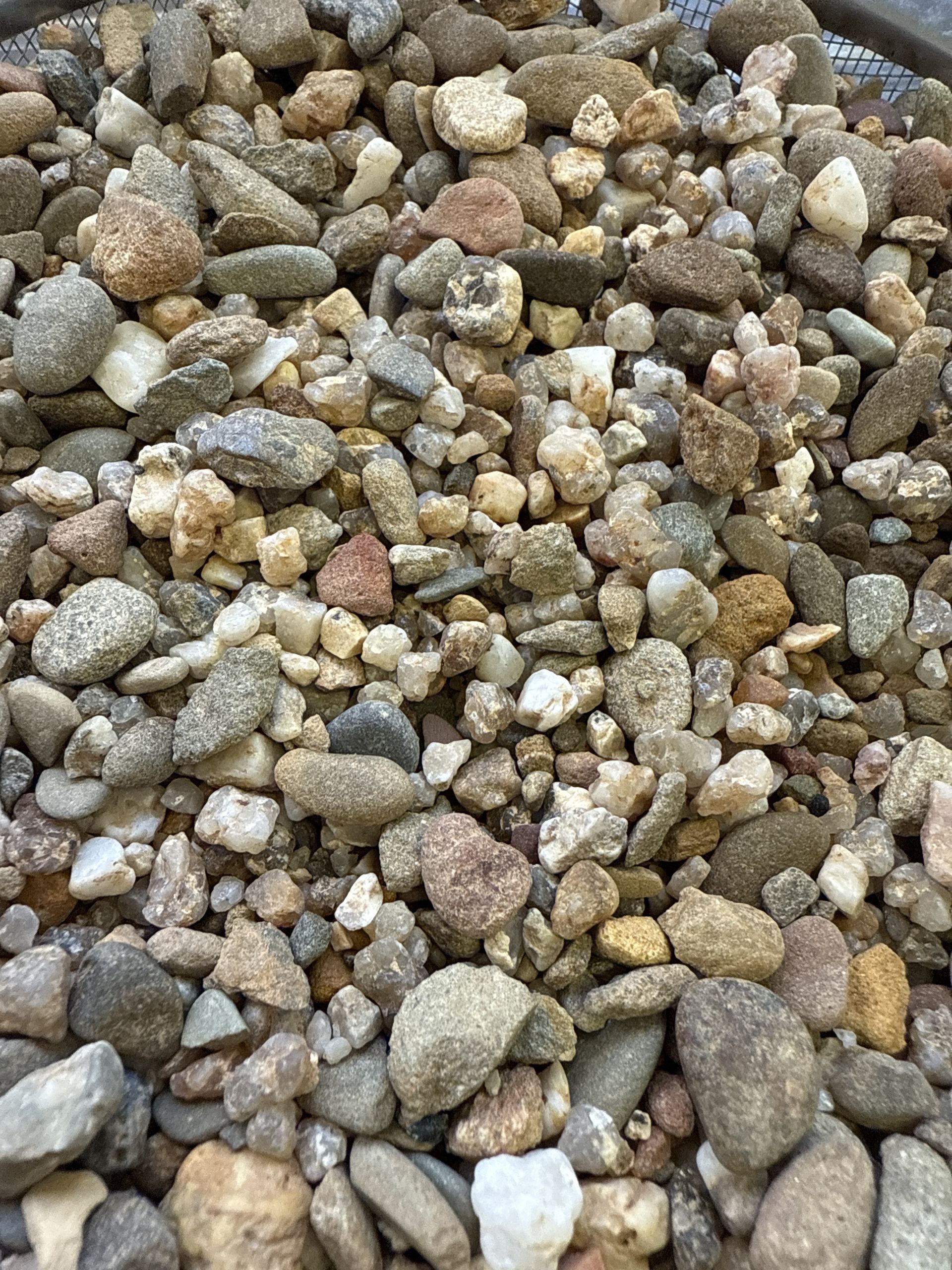 Close-up View Of Mixed-color Gravel, Ranging From Tan And Beige To Gray And Reddish-brown — Wodonga Sand & Soil in Wodonga, VIC