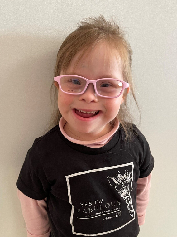 Child with disability with glasses — Campbelltown, AU — The Optical Shop