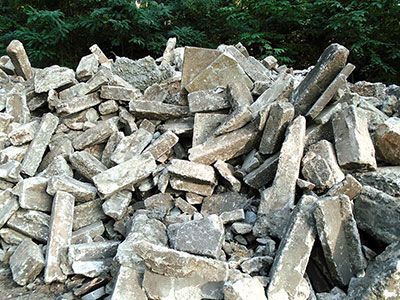 Concrete Waste Pile — Efficient Waste Disposal in Gracemere, QLD