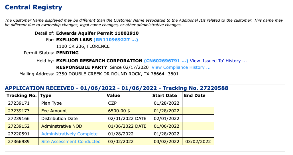 Call the Office of the Chief Clerk at 512-239-3300 to say NO to Proposed Air Quality Permit #165848!