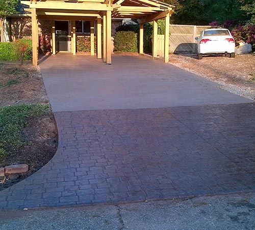 Stamp pavement - Decorative Concrete  in Ocean Springs, MS