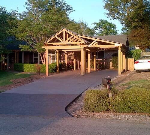 After stamp pavement - Decorative Concrete  in Ocean Springs, MS