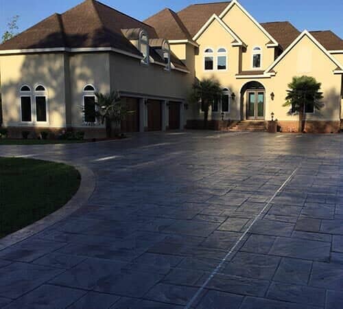 House concrete pavement - Decorative Concrete  in Ocean Springs, MS