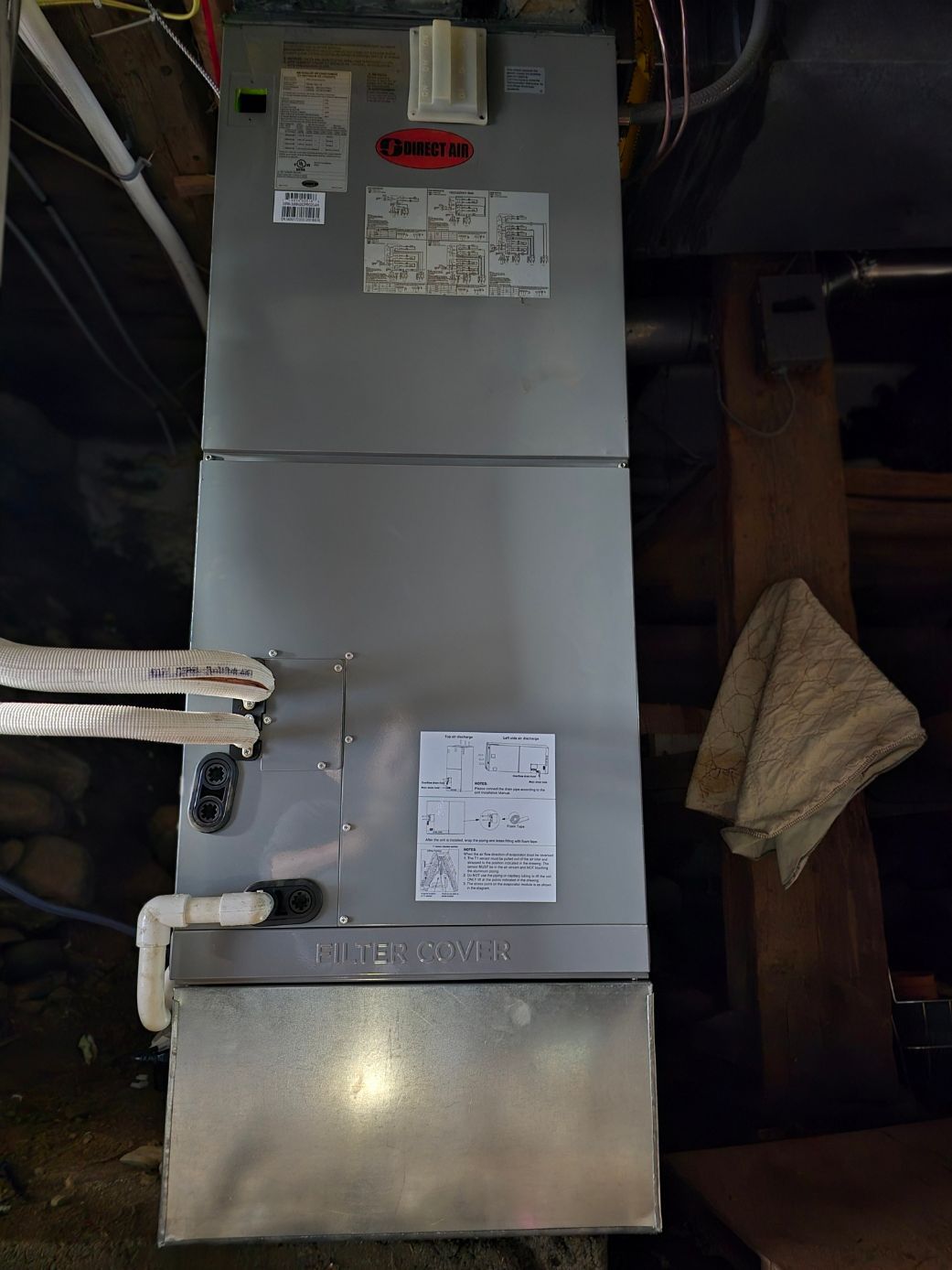 Ducted Heat Pump System Installation in New Glasgow, Pictou County