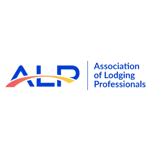 The logo for the association of lodging professionals.