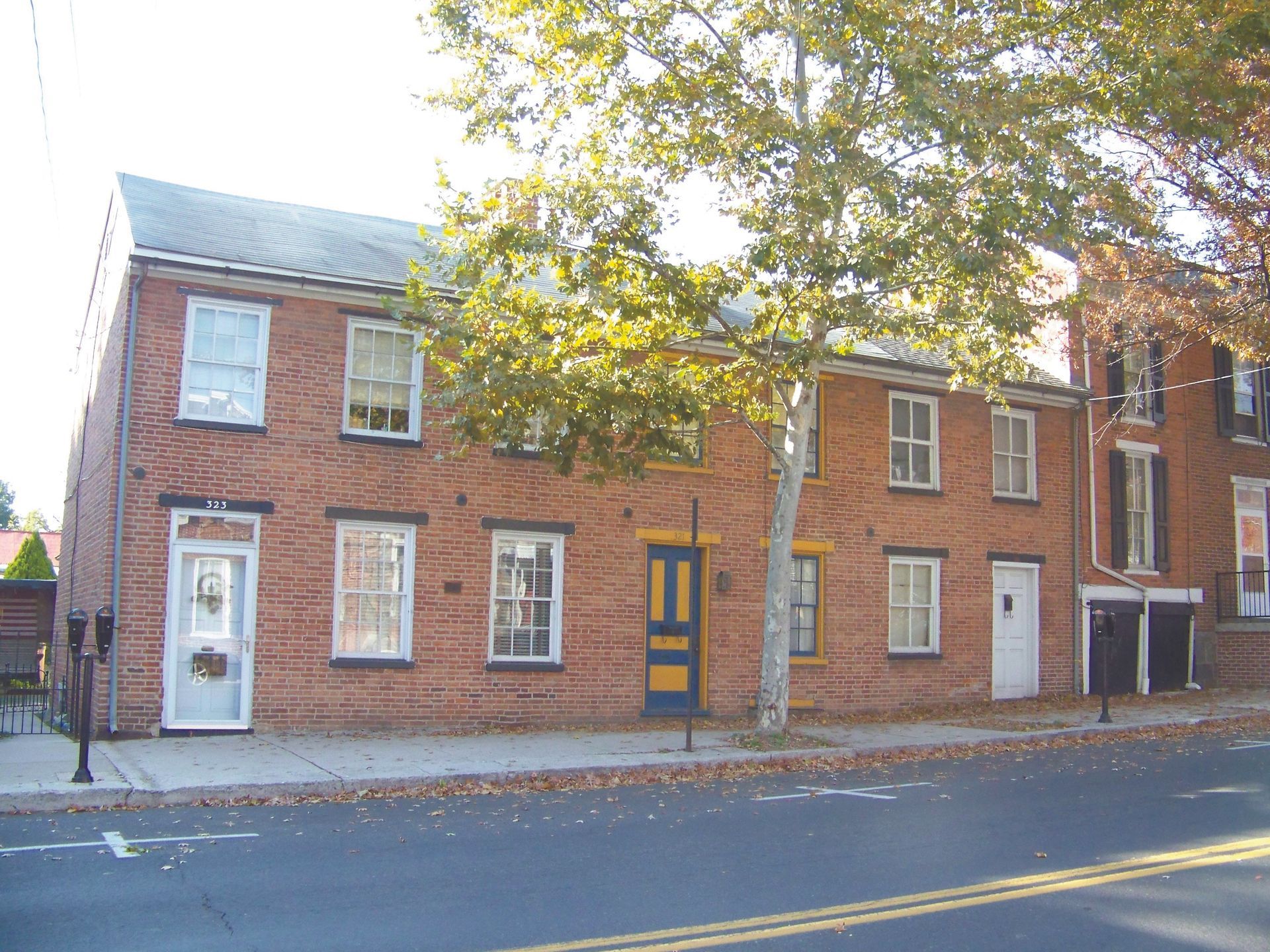 The Garlach home,  Gettysburg
  (Author photo)
