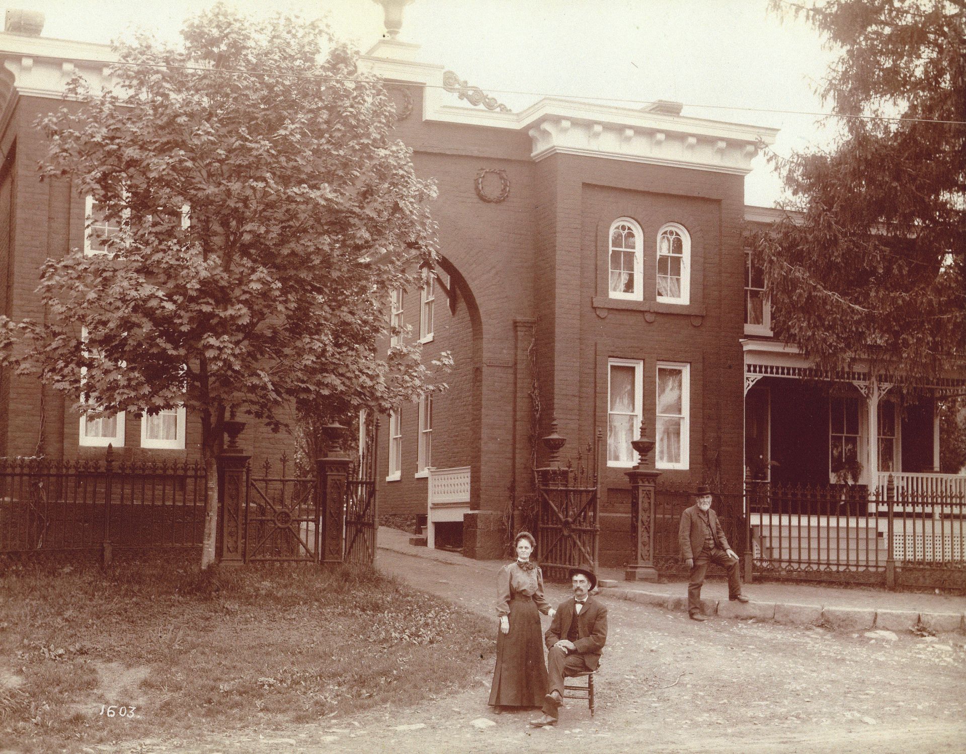 The Evergreen Gatehouse, circa 1900 (Evergreen Cemetery)