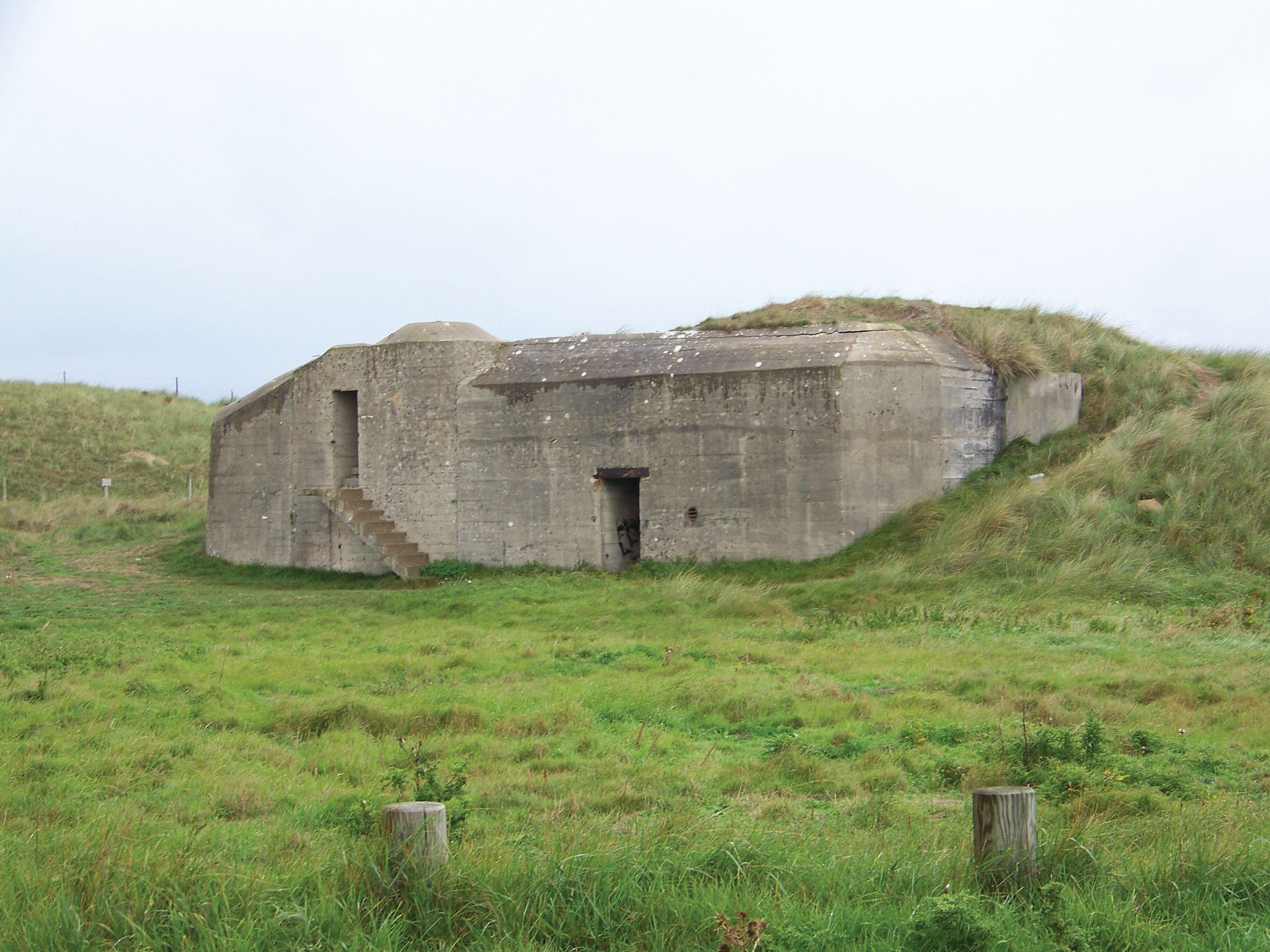 A German bunker, near Utah Beach
(Author photo)
