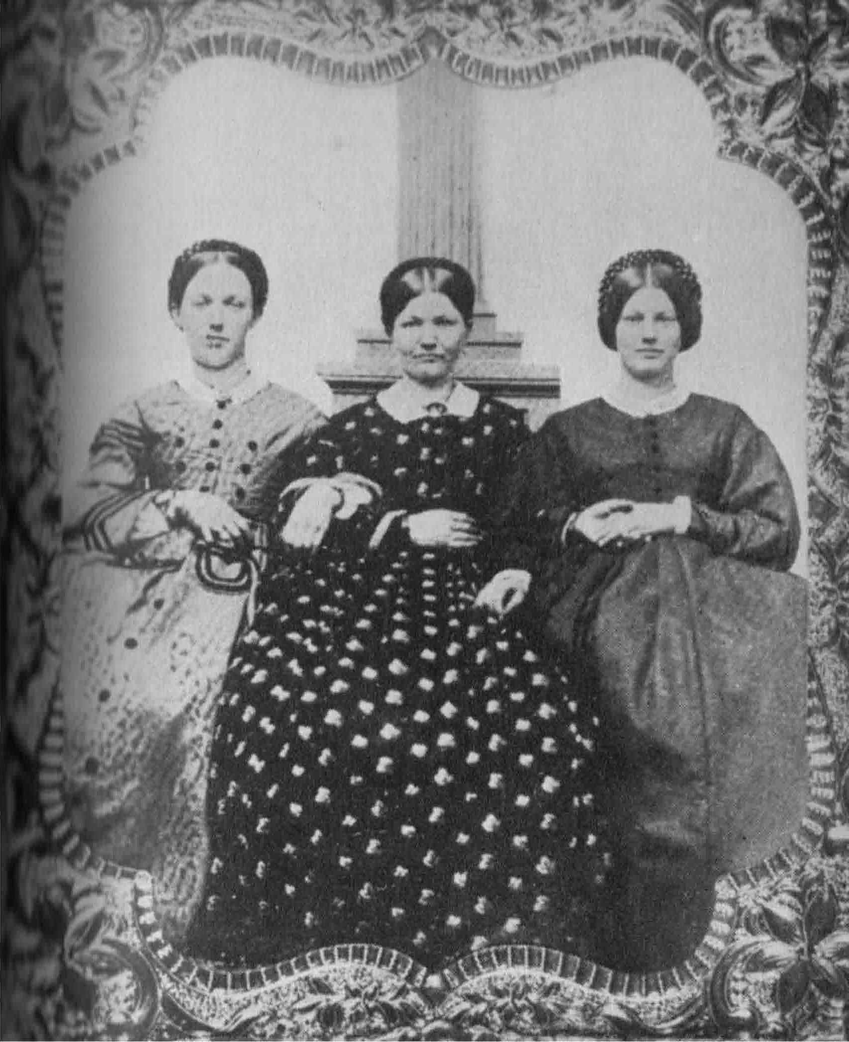 Jennie Wade (r.) was the only
civilian killed during the Battle.
(Gettysburg National Military Park)
