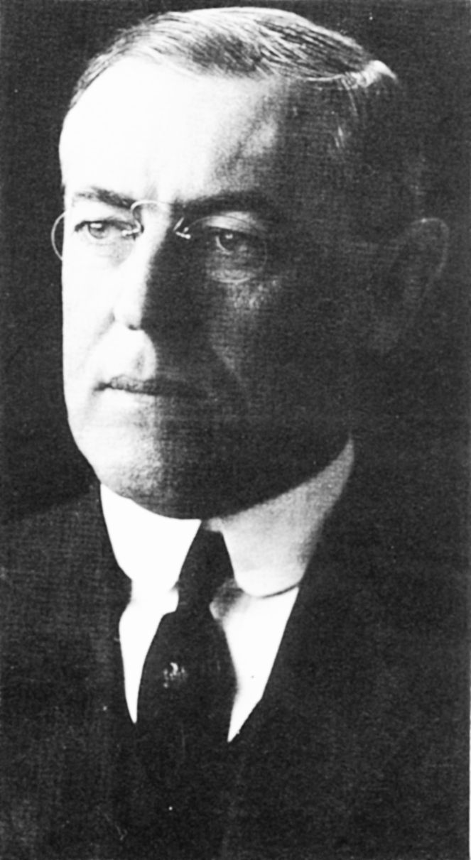 Woodrow Wilson (1856-1924)(Library of Congress)