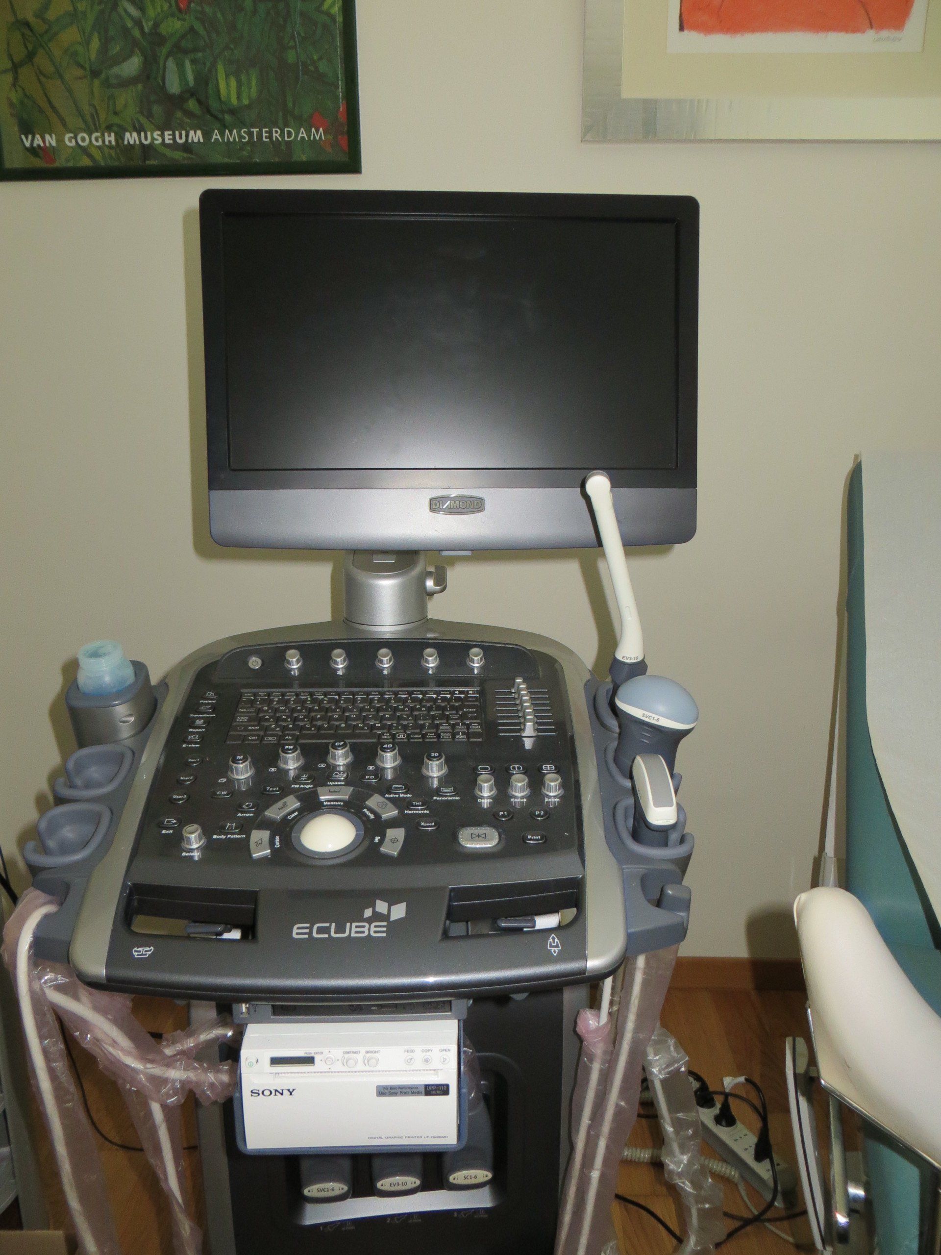 Macchinario per ecografie