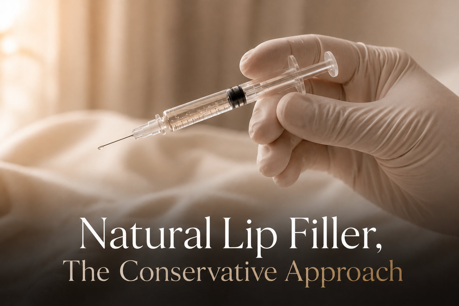 Close-up of a syringe representing Injection Perfection's syringe lip filler approach in Boca Raton