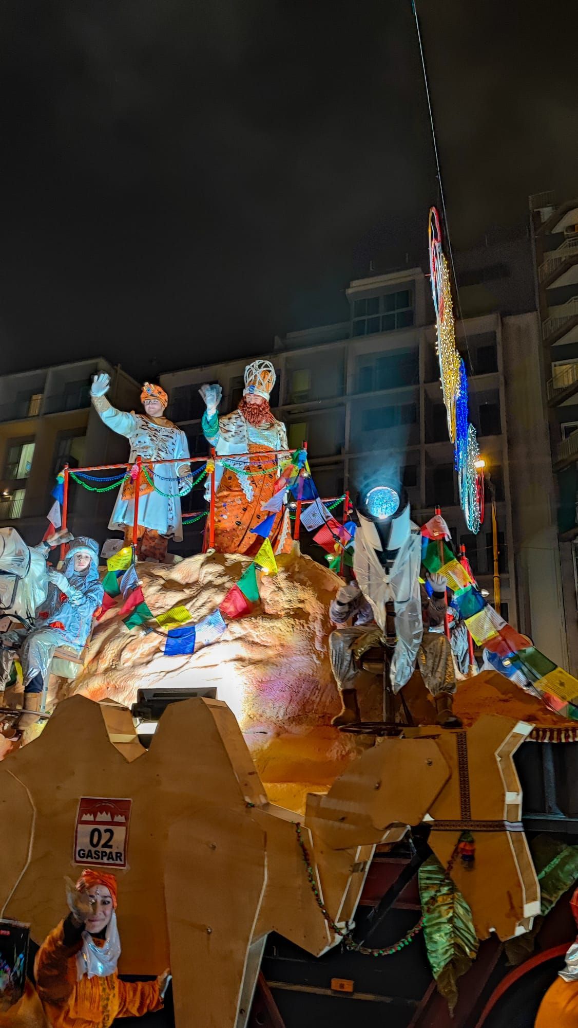 THE THREE KINGS PARADE IN BARCELONA