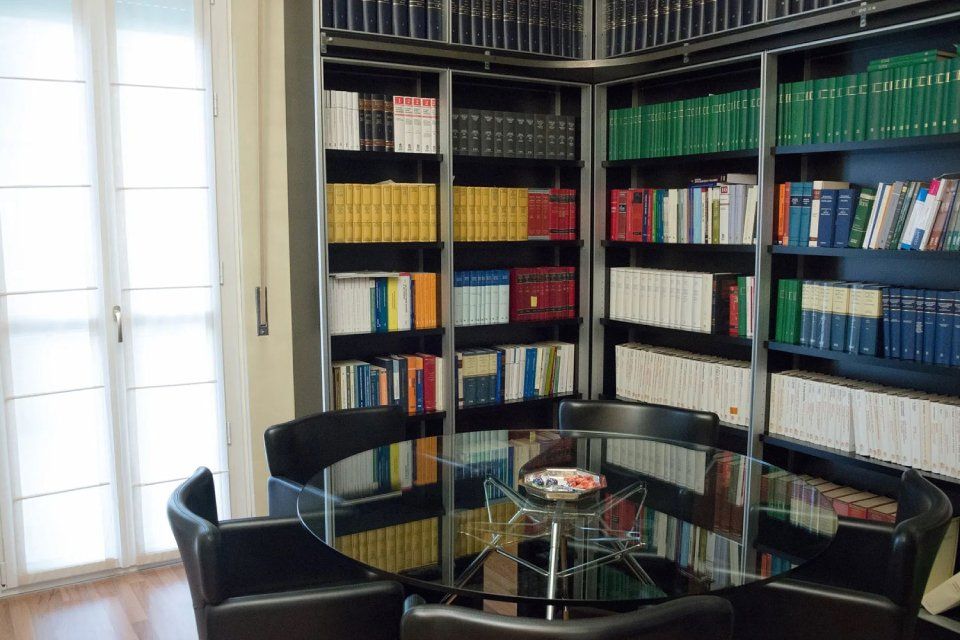 sala dello studio di notai