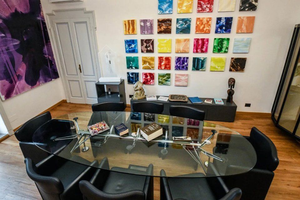 sala interna dello studio dei notai