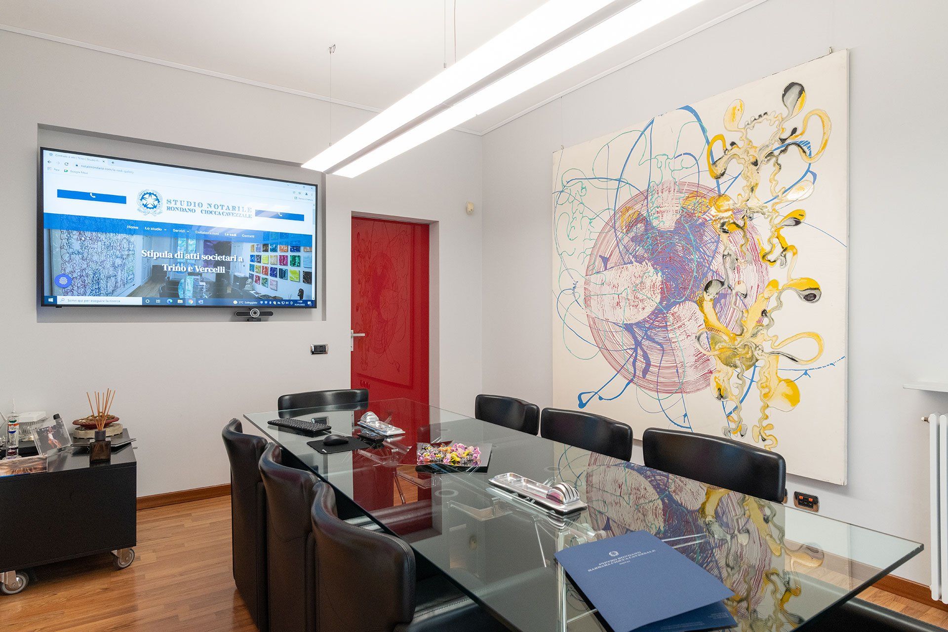 sala dello studio notarile