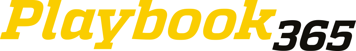 The playbook 365 logo is yellow and black on a white background.